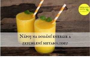 nápoj na zrychlení metabolismu